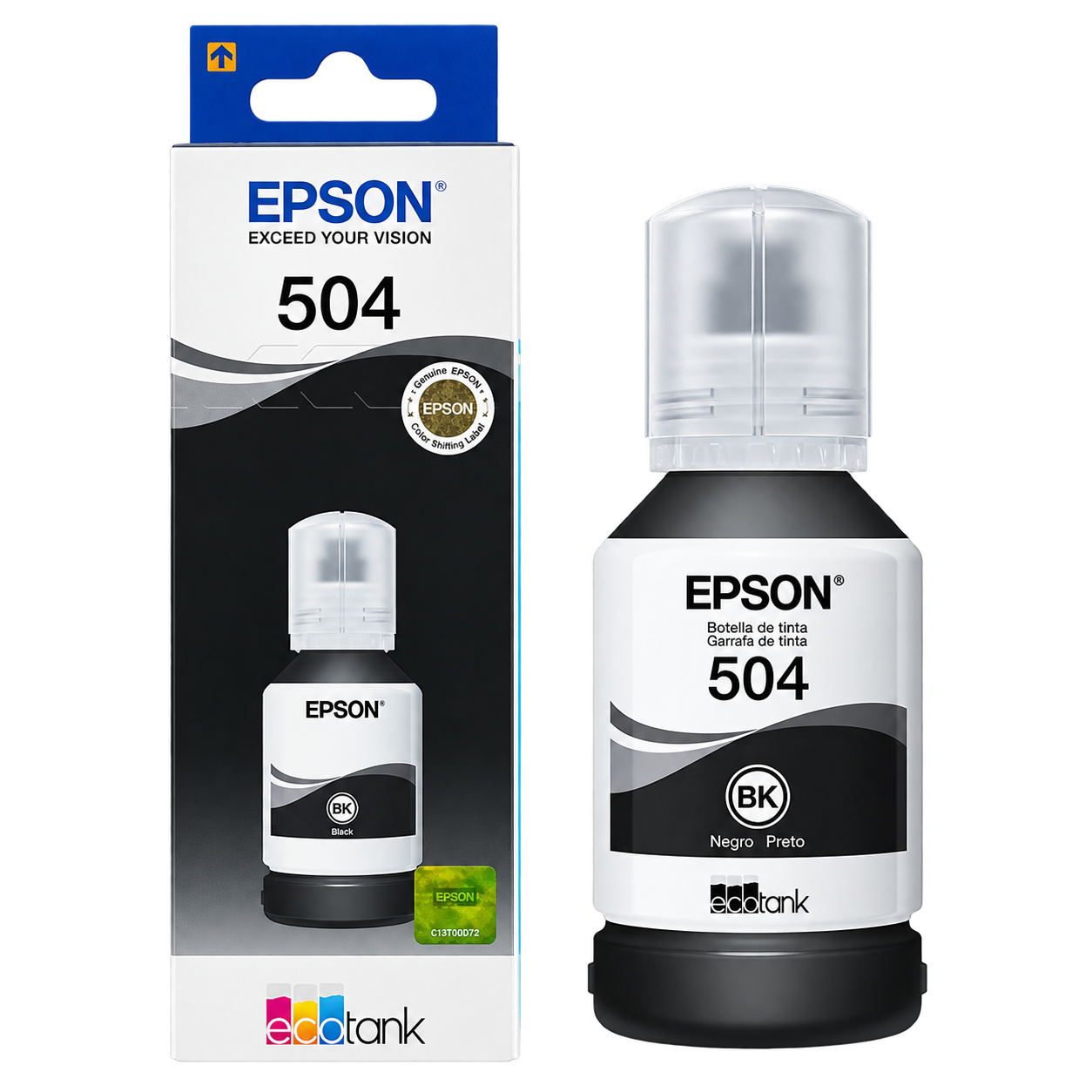 GARRAFA DE TINTA T504120-AL PRETO 127 ml EPSON