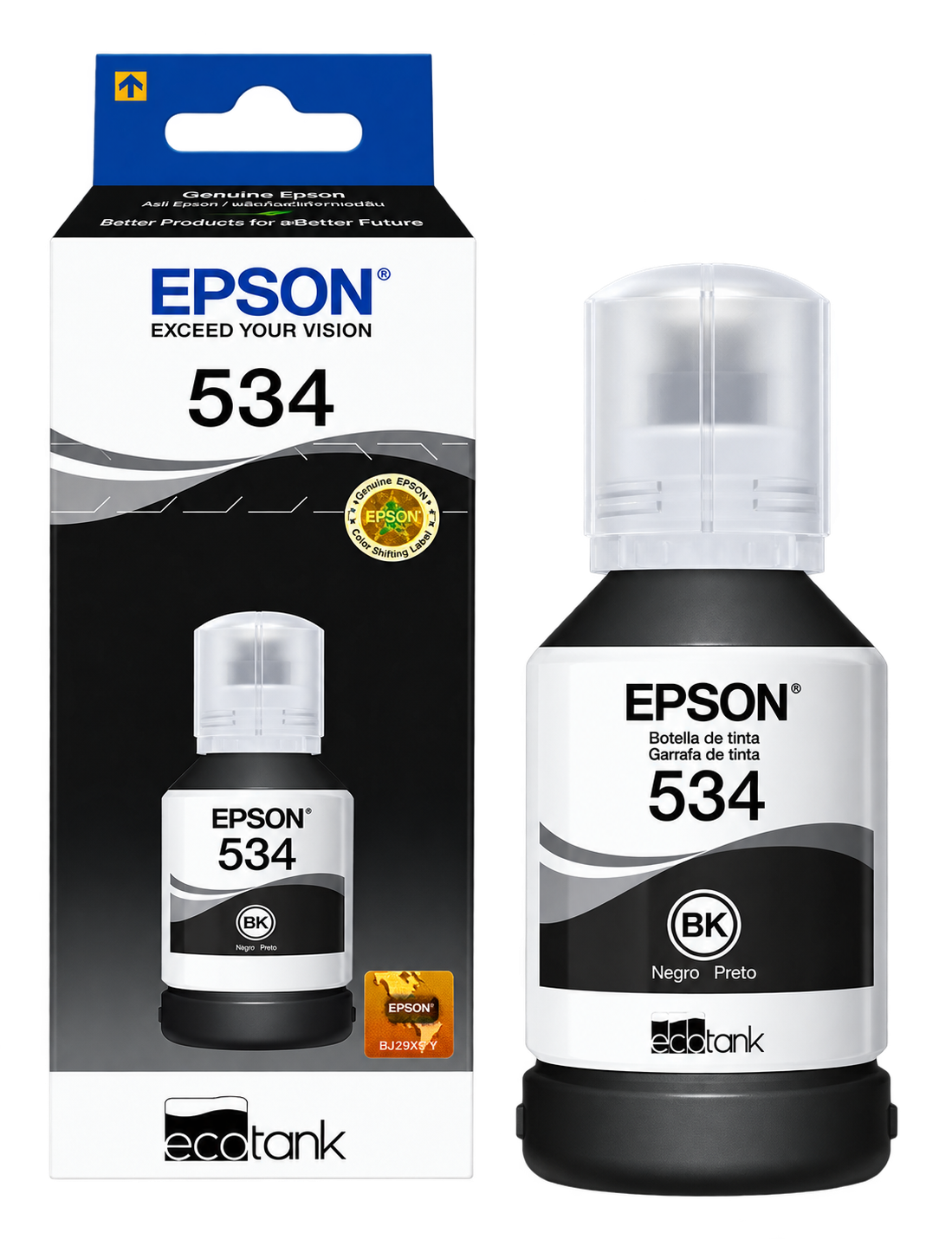 GARRAFA DE TINTA EPSON T534120 127ML - PRETO